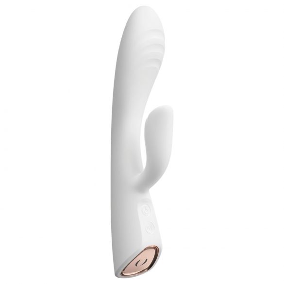 Dorcel Flexi Rabbit - verwarmende clitoris vibrator (wit)