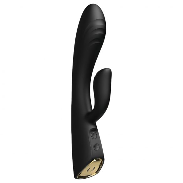 Dorcel Flexi Rabbit - Verwarmende clitorisstimulator vibrator (zwart)