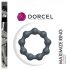 Dorcel Maximize - geribbelde siliconen penisring (grijs)