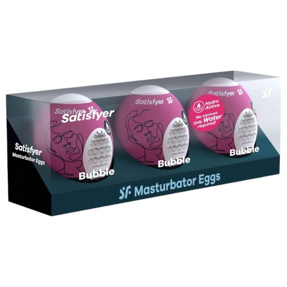 Satisfyer Egg Bubble - Masturbatie Ei Set (3 stuks)