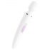 Satisfyer Wand-er Woman - waterdichte witte massage vibrator