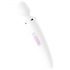 Satisfyer Wand-er Woman - waterdichte witte massage vibrator