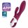 Satisfyer Heated Affair - verwarmende vibrator met clitorisstimulator (rood)