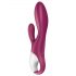 Satisfyer Heated Affair - verwarmende vibrator met clitorisstimulator (rood)