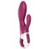 Satisfyer Heated Affair - verwarmende vibrator met clitorisstimulator (rood)