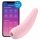 Satisfyer Curvy 2+ - slimme luchtgolf clitoris vibrator (roze)