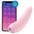 Satisfyer Curvy 2+ - slimme luchtgolf clitoris vibrator (roze)