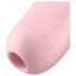 Satisfyer Curvy 2+ - slimme luchtgolf clitoris vibrator (roze)