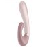 Satisfyer Heat Wave - slimme, verwarmende vibrator met arm (beige)