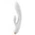 Satisfyer Double Flex - slimme vibrator met clitorisstimulatie (wit)