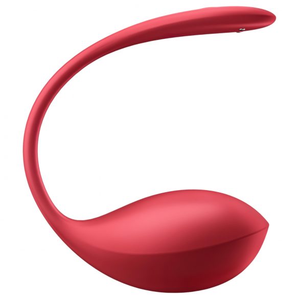 Satisfyer Shiny Petal - draadloze vibratie-ei (rood)