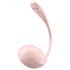 Satisfyer Ribbelige Bloem - roze vibratie-ei met afstandsbediening