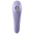 Satisfyer Dual Pleasure - slimme 2in1 luchtdrukvibrator (paars)