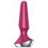 Satisfyer Plug-ilicious 2 - slimme anaal vibrator (rood)