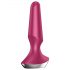 Satisfyer Plug-ilicious 2 - slimme anaal vibrator (rood)