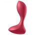 Satisfyer Backdoor Lover - oplaadbare, waterdichte anaal vibrator (rood)