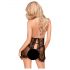 Penthouse Libido Boost - kanten babydoll met string (zwart) - M/L