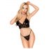 Penthouse Double Spice - kanten bh-set (zwart) - M/L