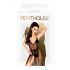 Penthouse Best Forplay - kanten body met tullegaas (zwart) - M/L