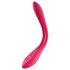 Satisfyer Elastic Joy - flexibele koppelvibrator rood, oplaadbaar