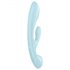 Satisfyer Triple Oh - oplaadbare clitorisstimulator met arm (blauw)