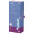 Satisfyer Triple Oh - oplaadbare clitorisstimulator met arm (blauw)