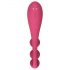 Satisfyer Tri Ball 1 - multifunctionele oplaadbare vibrator (rood)