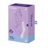 Satisfyer Curvy Trinity 2 - luchtgolven 2in1 vibrator (paars)