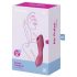 Satisfyer Curvy Trinity 3 - 2in1 luchtgolf vibrator (rood)