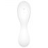 Satisfyer Curvy Trinity 5+ - slimme 2in1 vibrator (wit)