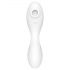 Satisfyer Curvy Trinity 5+ - slimme 2in1 vibrator (wit)