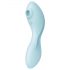 Satisfyer Curvy Trinity 5+ - slimme 2in1 vibrator (blauw)