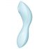 Satisfyer Curvy Trinity 5+ - slimme 2in1 vibrator (blauw)