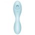 Satisfyer Curvy Trinity 5+ - slimme 2in1 vibrator (blauw)