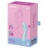 Satisfyer Curvy Trinity 5+ - slimme 2in1 vibrator (blauw)