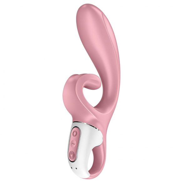 Satisfyer Hug Me - slimme roze clitorisstimulator met arm