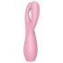 Satisfyer Threesome 3 - oplaadbare clitoris vibrator (roze)