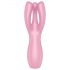 Satisfyer Threesome 3 - oplaadbare clitoris vibrator (roze)