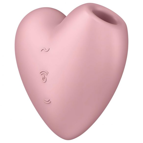 Satisfyer Cutie Heart - oplaadbare luchtgolven clitorisstimulator (roze)