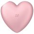 Satisfyer Cutie Heart - oplaadbare luchtgolven clitorisstimulator (roze)