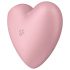 Satisfyer Cutie Heart - oplaadbare luchtgolven clitorisstimulator (roze)