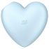 Satisfyer Cutie Heart - Oplaadbare luchtpuls clitorisstimulator (blauw)