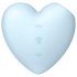 Satisfyer Cutie Heart - Oplaadbare luchtpuls clitorisstimulator (blauw)