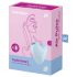 Satisfyer Cutie Heart - Oplaadbare luchtpuls clitorisstimulator (blauw)