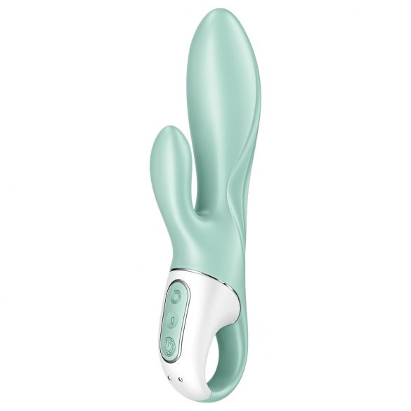 Satisfyer Air Pump Bunny 5 - slimme opblaasbare vibrator (mint)