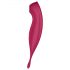 Satisfyer Twirling Pro - slimme 2in1 clitoris vibrator (rood)