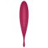 Satisfyer Twirling Pro - slimme 2in1 clitoris vibrator (rood)