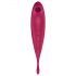 Satisfyer Twirling Pro - slimme 2in1 clitoris vibrator (rood)