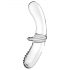 Satisfyer Double Crystal - Transparante duale glasdildo