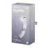 Satisfyer Double Crystal - Transparante duale glasdildo